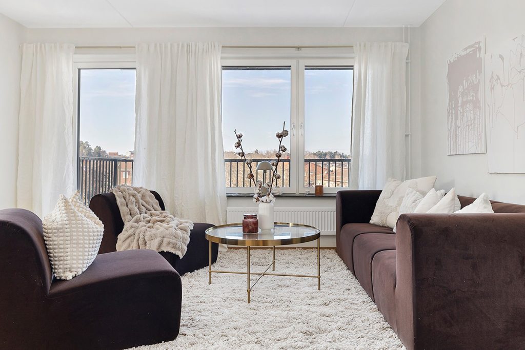 Vardagsrum med utsikt