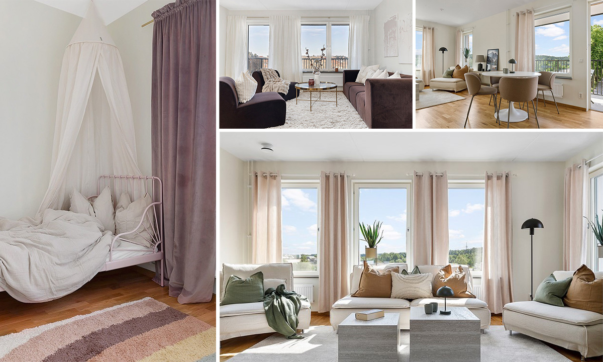 Visningslägenheter på Silverskatten och Stationshusen