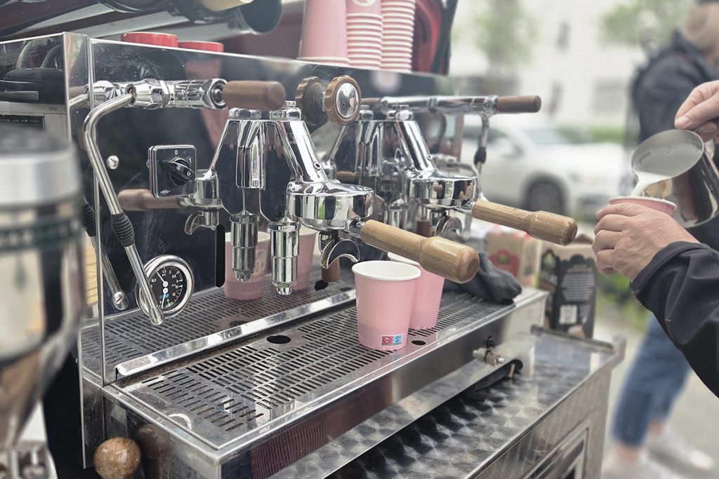 Kaffe på språng