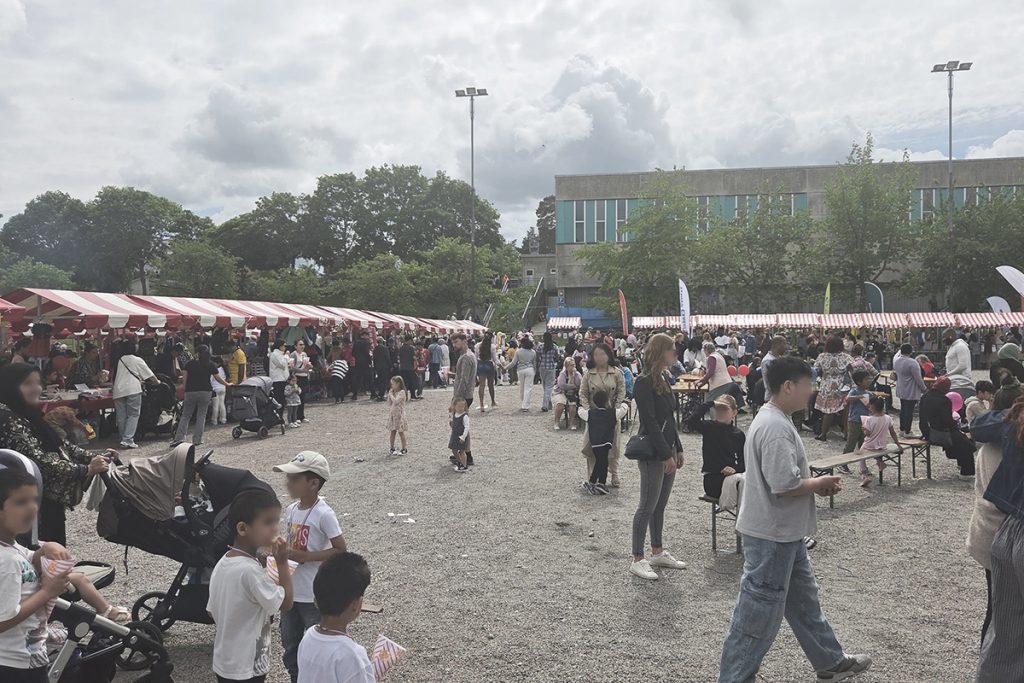 Mycket folk på Valstadagen