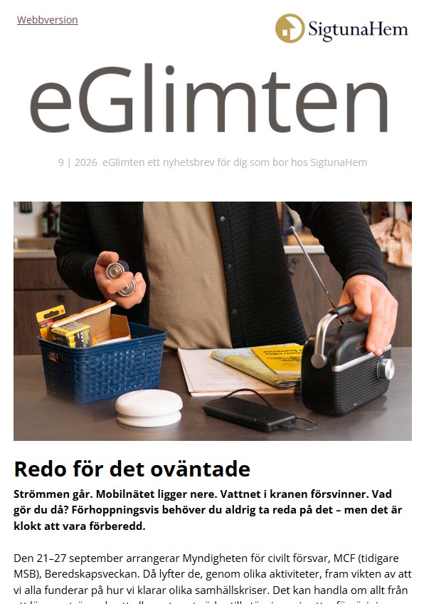 Vinjettbild till eGlimten september 2026